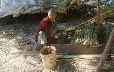 Occupation of local people at koh ker site